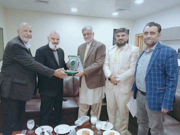 PSGMEA Delegation met with Honorable Mr. Anwar Dar, Chairman of Gift University, Gujranwala.