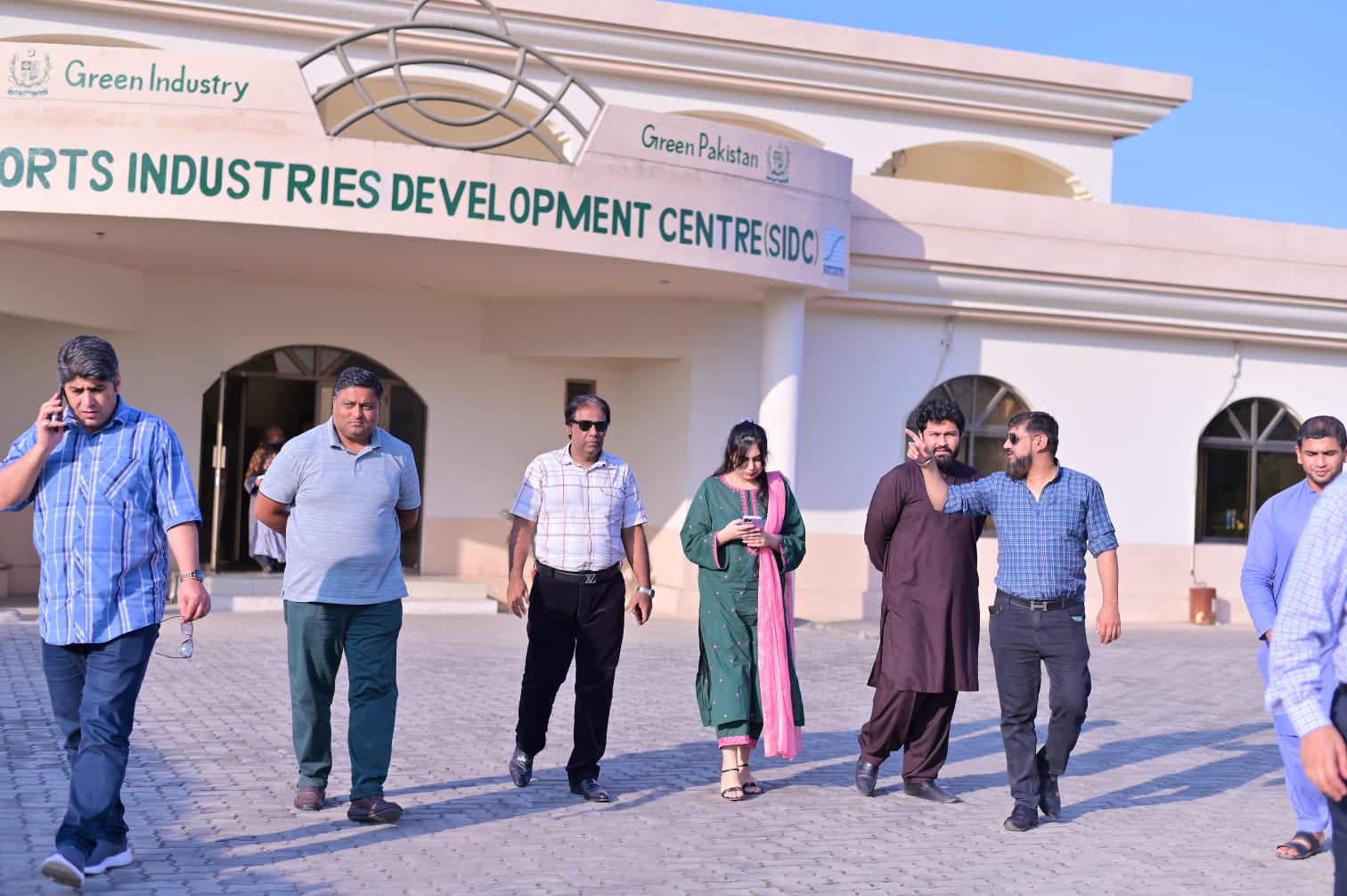 The Delegation of PSGMEA & NAVTTAC visited to Sports Industrial Development Center ( SIDC ) & Product Development Center (PDC )