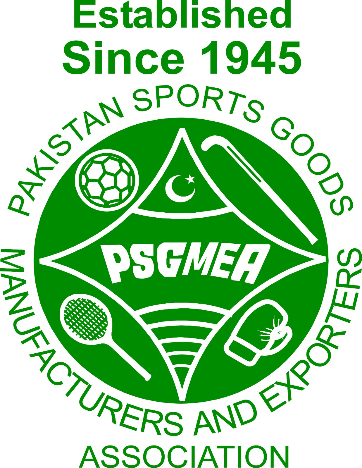 PSGMEA official logo — established since 1945
